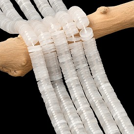 Природных кристаллов кварца бисер нитей, горного хрусталя, диск, Heishi бусы