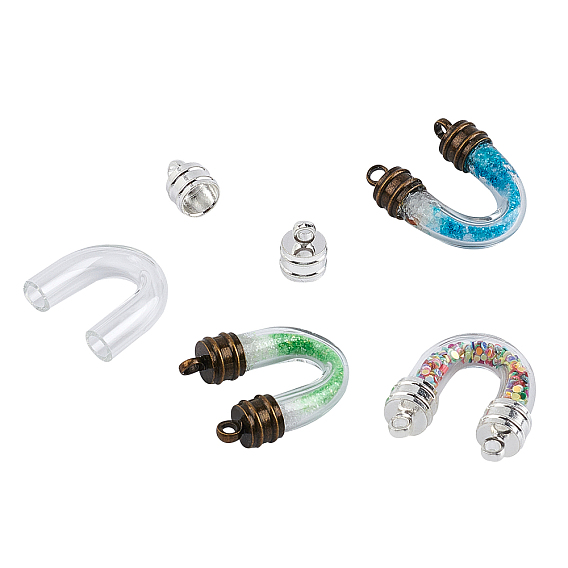 Поручительств латуни кулон, для изготовления стеклянного кулона