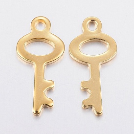 201 Stainless Steel Pendants, Key