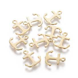 304 Stainless Steel Charms, Anchor
