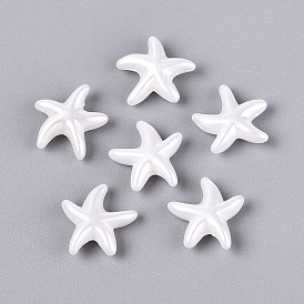 Абс пластиковые жемчужные бисера, морская звезда