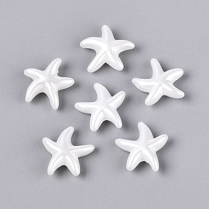 Абс пластиковые жемчужные бисера, морская звезда