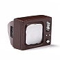 Retro Resin Display Decoration, for Home Decoration, Photographic Prop, Dollhouse Accessories, Television