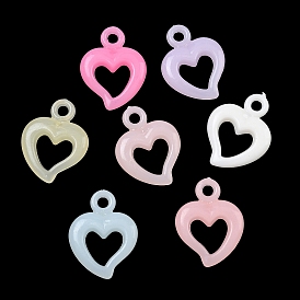 Пластиковые подвески, имитация желе, шарма сердца