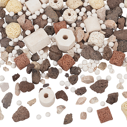 Фильтр для аквариума, смешанные керамические шарики, керамические кольца, вулканическая порода для улучшения качества воды