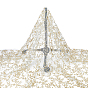 Polyester Lace Fabrics, Clothing Accessories, Flower Pattern