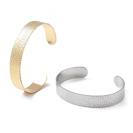 304 Stainless Steel Cuff Bangles for Women