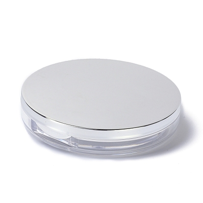 Wiederverwendbare lose Plastikpulverflaschen, leere Flaschen, DIY Make-up Puder Fall, mit Schwammpuderquaste und Sieb