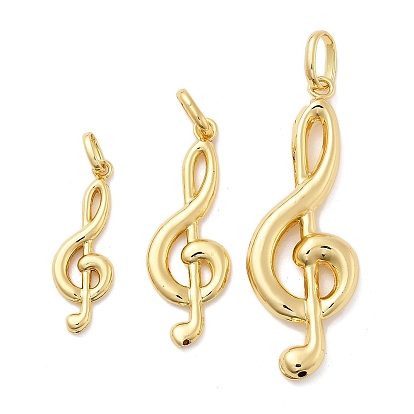 Латунные подвески, музыкальная нота, без кадмия и без свинца, стойки покрытие, долговечный, с целью перехода в кольце