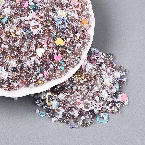 Пластик, смола и стекло, блестящий нейл-арт с глиттером, маникюрные блестки, diy sparkly paillette советы ногтей, разнообразные