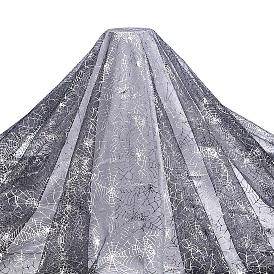 Полиэфирная ткань с узором «паутина», для аксессуаров для одежды