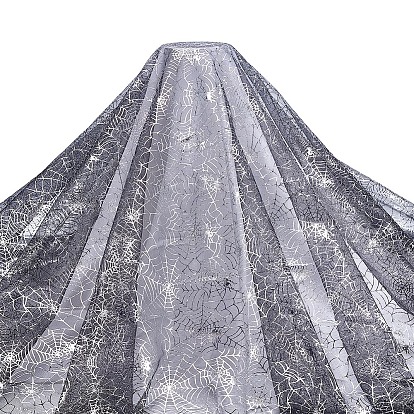 Полиэфирная ткань с узором «паутина», для аксессуаров для одежды
