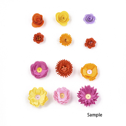 DIY Flower Paper Quilling Strips, DIY Origami Paper Hand Craft