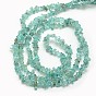 Natural Apatite Chip Beads Strands, 3~5x3~5mm, Hole: 1mm, about 32 inch