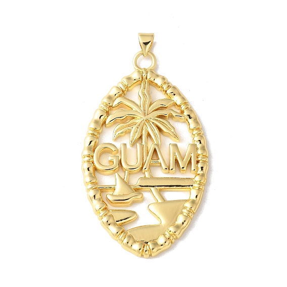 Латунные подвески, гуам, долговечный, без кадмия и без свинца, стойки покрытие