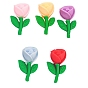 Opaque Resin Cabochons, for Hair Accessories, Rose