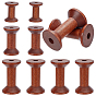 12 шт. 3 стили деревянные бобины, колонка