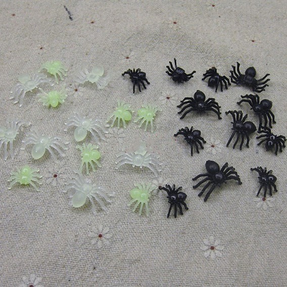 Пластиковый имитационный паук, Хэллоуин паук украшение на Хэллоуин, декор дома с привидениями