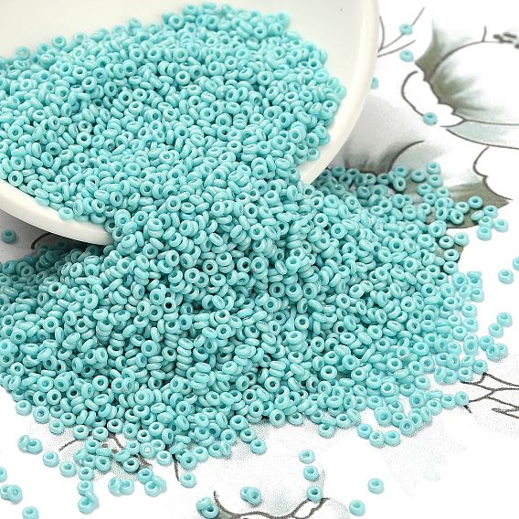 Полукруглые бусины toho, японский бисер