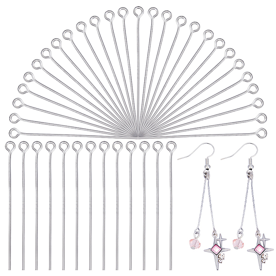 1000 шт. 304 штифты с проушинами из нержавеющей стали