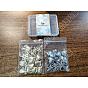 40Pcs 4 Style 304 Stainless Steel Pendants, Starfish & Shell Shapes