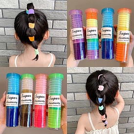 Elastic Hair Ties for Kids, Premium Quality Hair Accessories with High Stretch and Style
