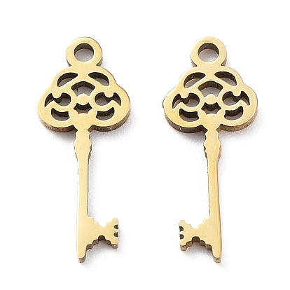 Ионное покрытие (ip) 316l подвески из хирургической нержавеющей стали, без никеля , брелок для ключей