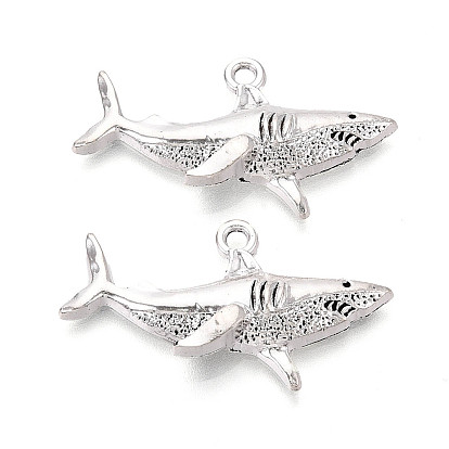Сплавочные подвески тибетского стиля, акул амулеты, без кадмия и без свинца