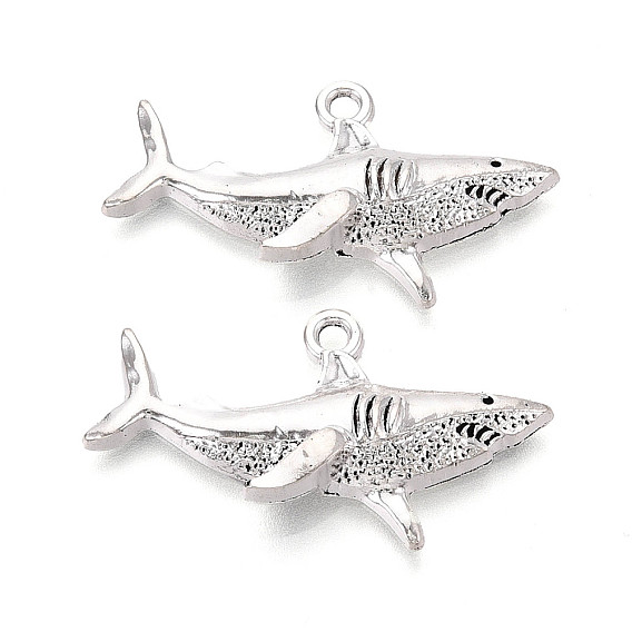 Сплавочные подвески тибетского стиля, акул амулеты, без кадмия и без свинца