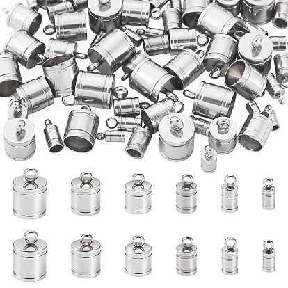 60ПК 6стили 201концевики из нержавеющей стали, колонка