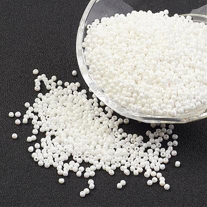 Grade A Round Glass Seed Beads, Ceylon