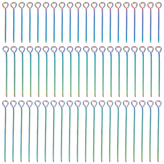 90 шт. 3 стили ионное покрытие (IP) 304 штифты из нержавеющей стали