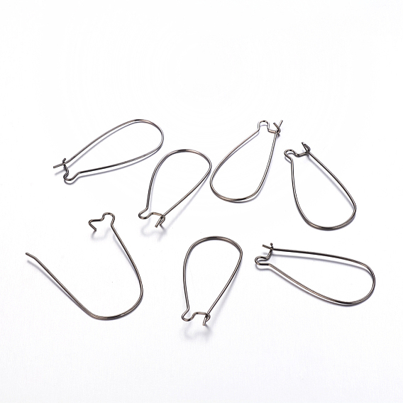 Boucles d'oreilles en laiton conclusions