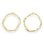 Alloy Open Back Bezel Big Pendants, For DIY UV Resin, Epoxy Resin, Pressed Flower Jewelry, Oval