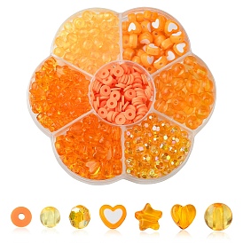 Наборы для изготовления украшений из бисера своими руками, включая бусины из акрила и полимерной глины