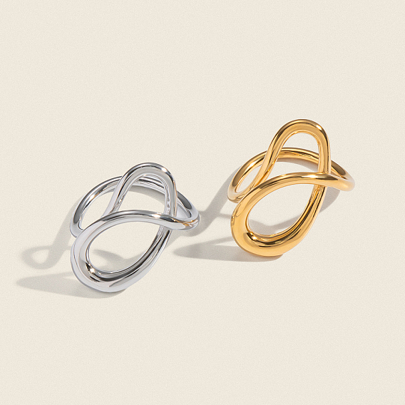 Полые 304 кольца из нержавеющей стали для женщин