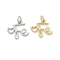 Латунные подвески, слово fe чары, без кадмия и без свинца, стойки покрытие, долговечный, с целью перехода в кольце