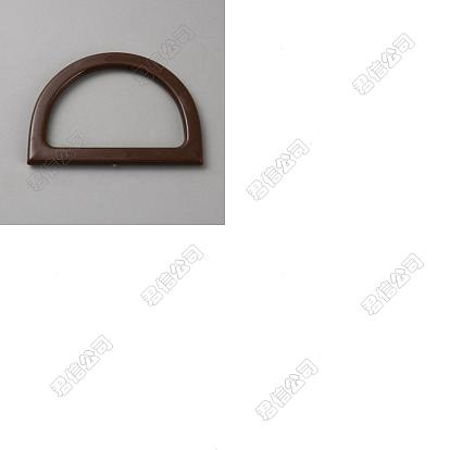 Resin Bag Handles, Letter D Shape