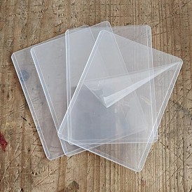 PVC Card Sleeves, Protective Sleeves Holder for Game Cards, Sport Cards, Rectangle