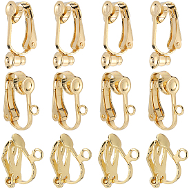 30 шт. 3 стили 304 нержавеющая сталь клипсы конвертеры фурнитура, для не проколотых ушей