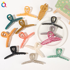 Large Shark Hair Clip for Women, Cross-shaped Claw Clamp with Stylish Design