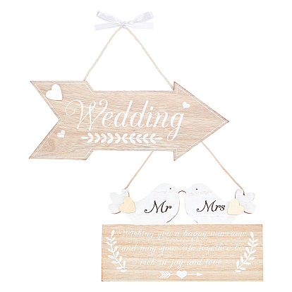 Деревянные украшения, с джутовым шпагатом, для украшения дома подарка партии