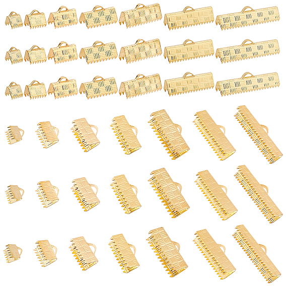 Embouts ruban de cuivre, plaqué longue durée, rectangle