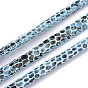 PU Leather Cords, Imitation Snakeskin