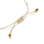Браслеты из бисера Миюки и плетеных ракушек из бисера, регулируемые браслеты из нейлонового шнура для женщин
