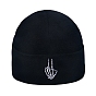Polyacrylonitrile Fiber Yarn Cuffed Beanies Cap, Winter Warmer Knit Hat for Women