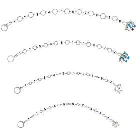 4шт. акриловые бусины для вязания счетных рядов цепочек