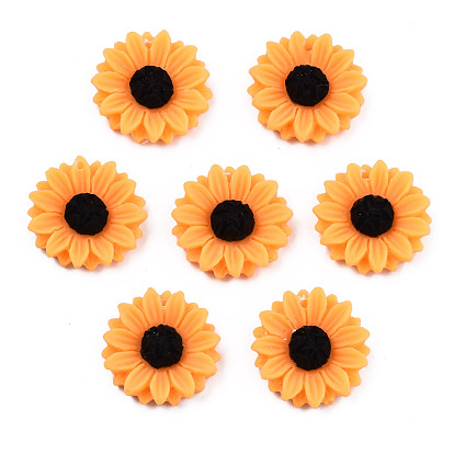 Undurchsichtigen Cabochons, Blume