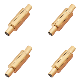 Matte PVD Vacuum Plating 304 Stainless Steel Bayonet Clasps, Column