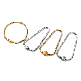 304 женские браслеты-змейки из нержавеющей стали